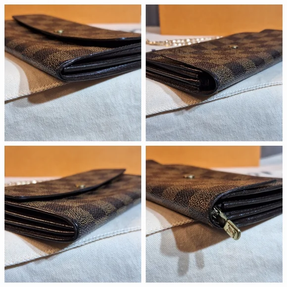 Louis Vuitton Damier Sarah Wallet - Picture 12 of 16